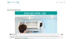 Desktop Screenshot of diarialcalde.cat