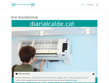 Tablet Screenshot of diarialcalde.cat